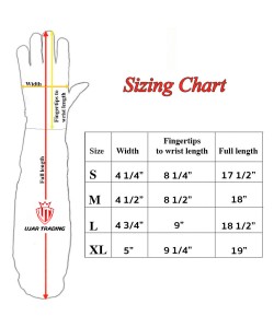 Gloves Size Chart